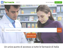 Tablet Screenshot of in-farmacia.it